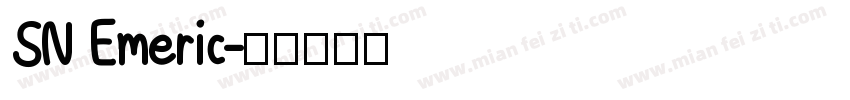 SN Emeric字体转换